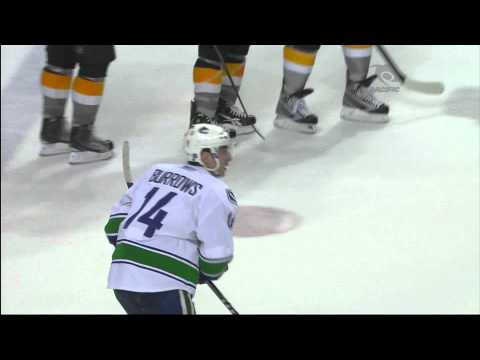 Canucks at Predators - Alex Burrows 2-1 Goal - 03....