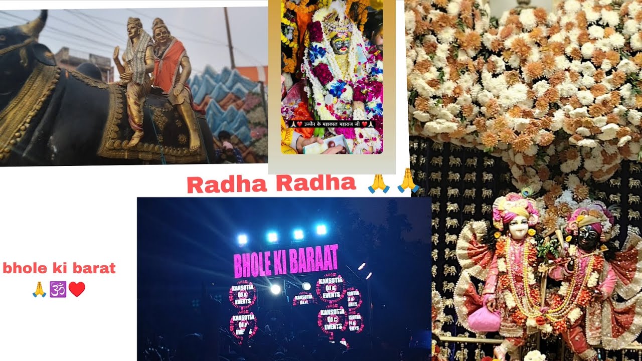 Ham Gaye Iskcon Temple  or bhole ki barat dekhne  🙏🙏🕉️🕉️#saniyashubhambajrangi