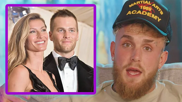 JAKE PAUL REACTS TO TOM BRADY'S MARRIAGE FALLING A...