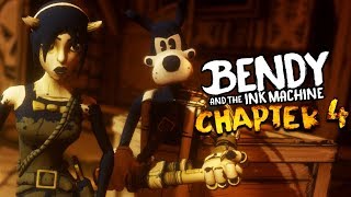 WHAT HAPPENED TO ALICE ANGEL AND BORIS?! THIS IS INSANE.| Bendy and the Ink Machine CHAPTER 4 ENDING