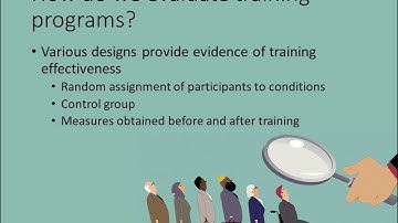 Training Evaluation - I/O Psychology Lecture 7 Part 5