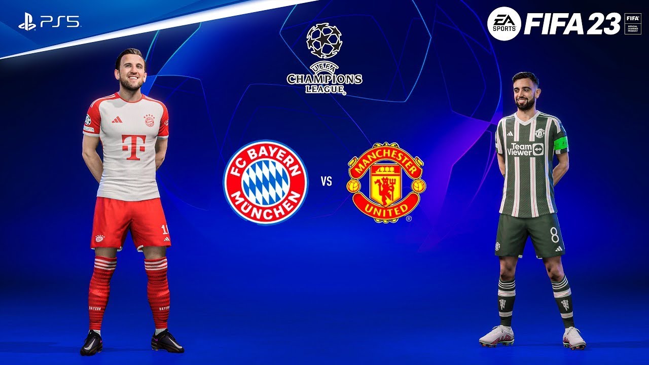 FIFA 23 - Bayern Munich vs Manchester United | UEFA Champions League 23 ...