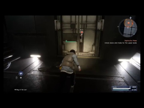 gaming logo FFXV again pt83 ch 13 prompto hunter