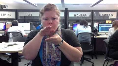 ASL 5 CLASSIFIERS QUIZ