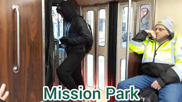 Boston MBTA Green Line E Branch Ride ( Heath Street to Longwood Medical Area ) 12/16/2019