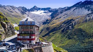 Driving Along Furka and Grimsel Passes - Westbound