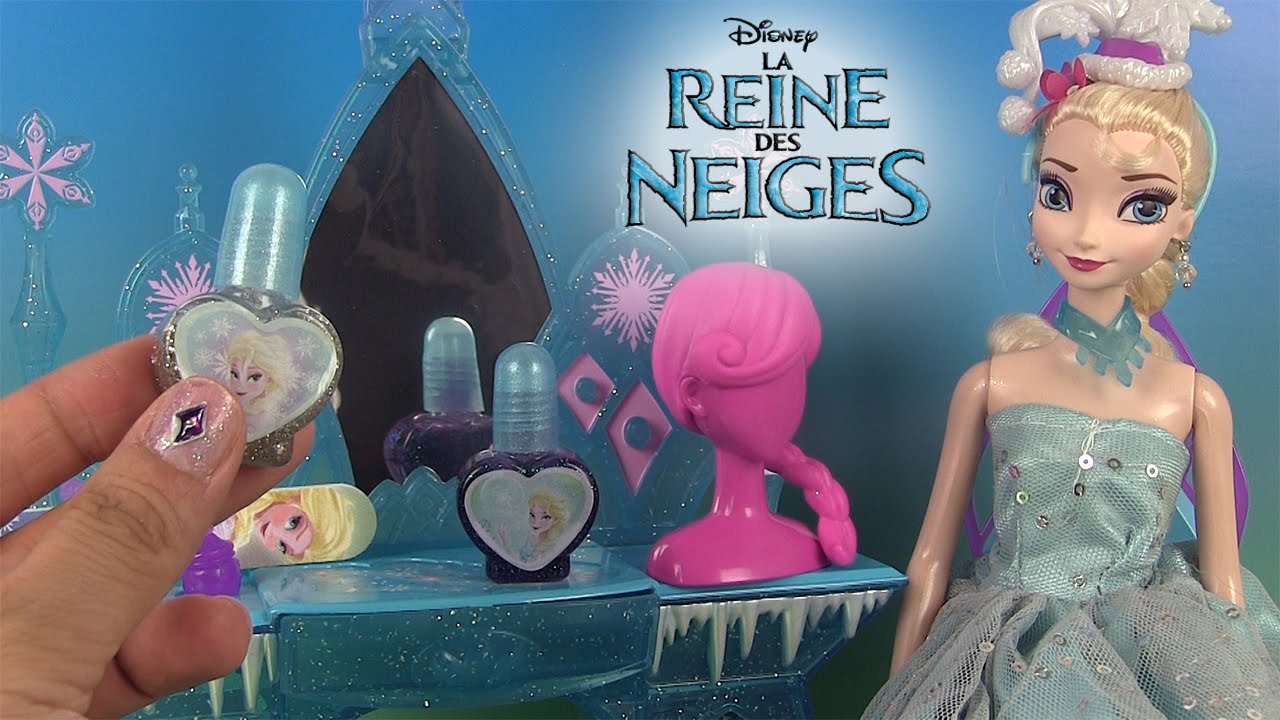 Reine des neiges Elsa Anna Tête à coiffer Bijoux ♥ Frozen Elsa