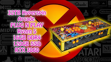Ultimate Plug N Play Arcade Mini Pc Build - Xmen Design #MAME #sharkade