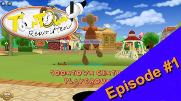Toontown Rewritten - Gameplay/Walktrough/Tutorial - episode 1: A new beginning