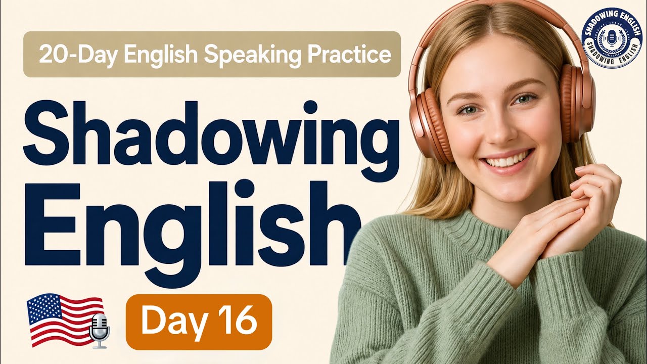 🔴 30 English Sentences Describing People | Beginners | Day 16 Shadowing ...