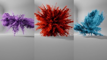 Powder Explosion Vdb Pack - Unreal Engine