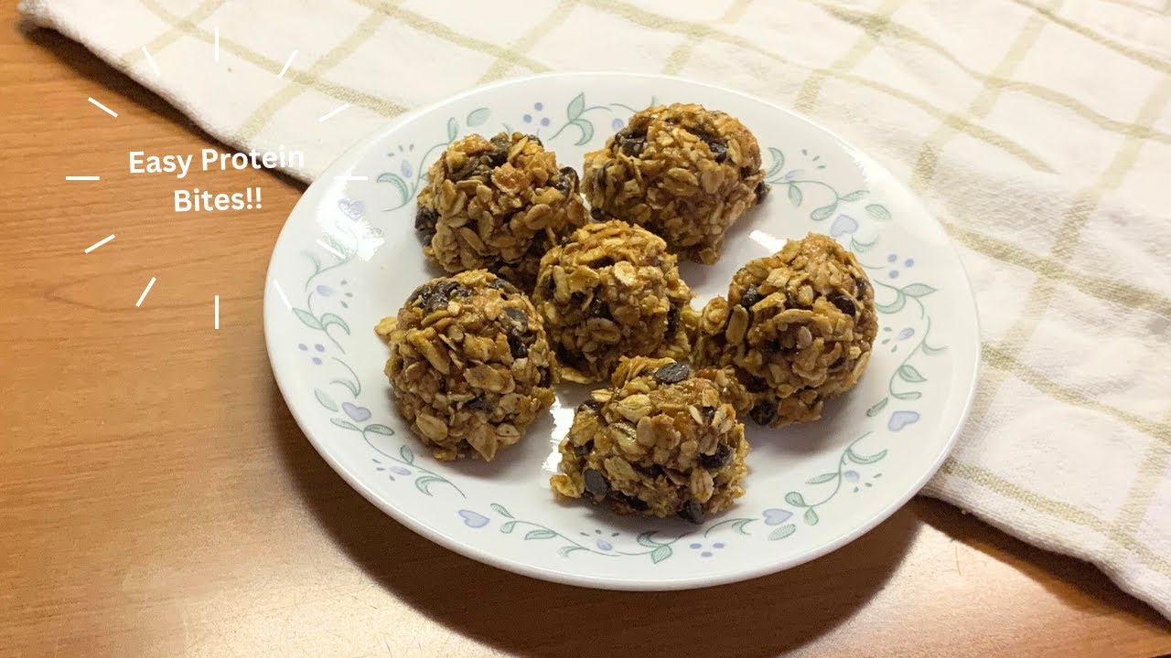 The Easiest No-Bake Peanut Butter Protein Balls You’ll Ever Make!