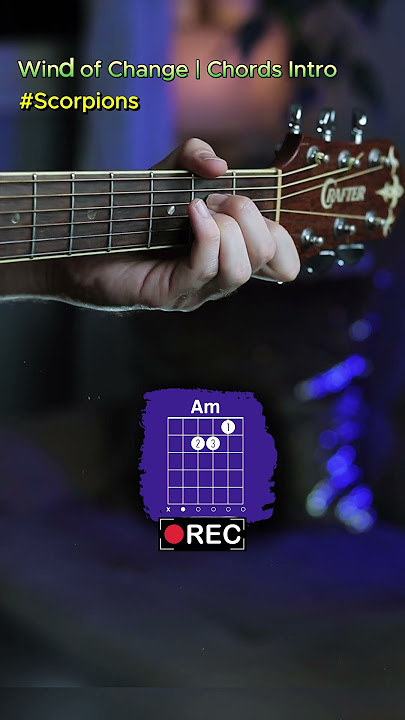 Wind of Change - Scorpions | Guitar Chords Intro #guitar #music #guitarist #livemusic #acoustic