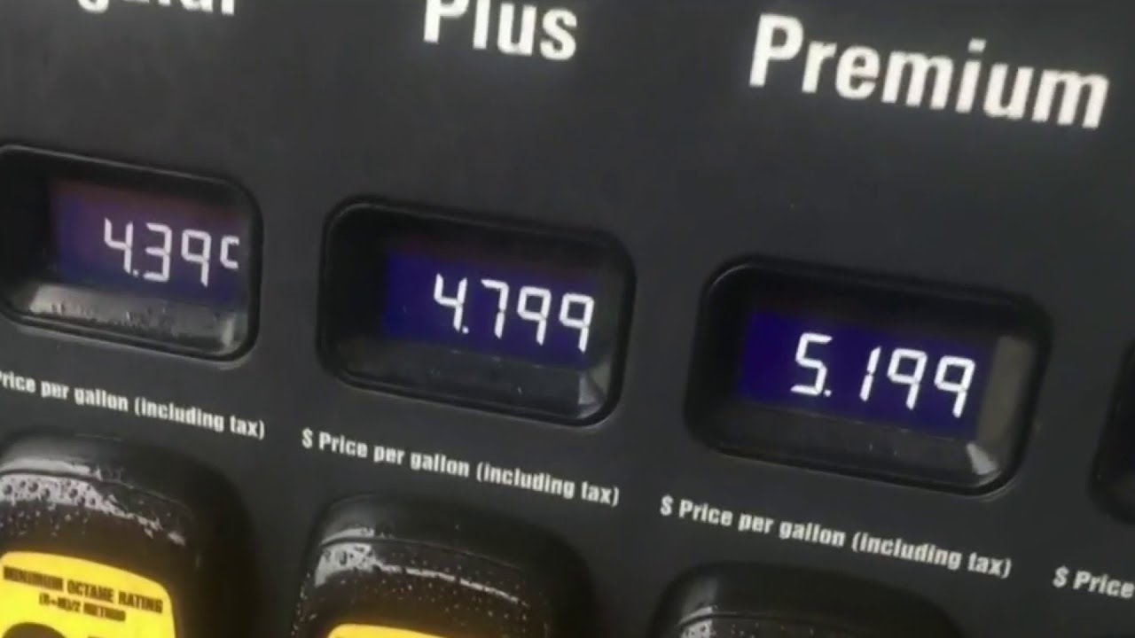 Gas prices heading to an all-time record high in US - YouTube