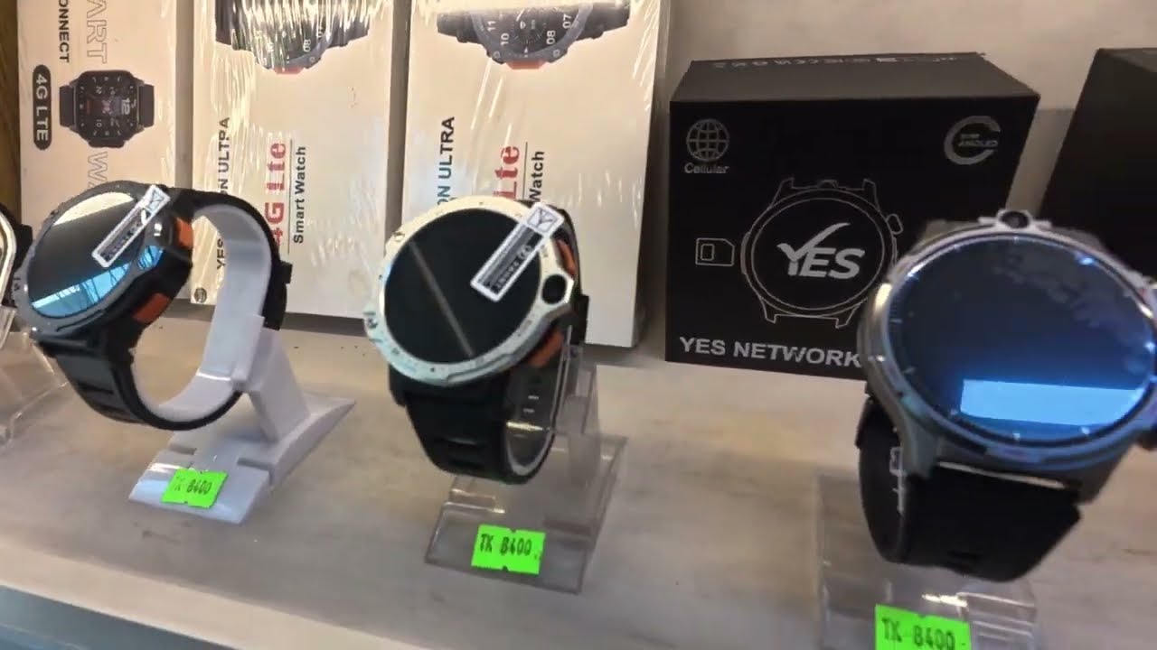 4G Anroid Watch Collection Update  2026 || Tech With Babor |