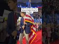 UNC fraternity members ‘proud to honor our flag again’ at Republican National Convention #shorts