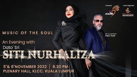 Dato Sri Siti Nurhaliza (Music Of the Soul ) - Ratuku Awie 8K
