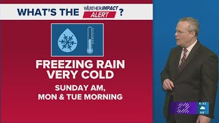 Patrick Vaughn discusses incoming freeze headed for Southeast Texas
