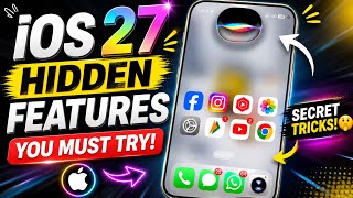 iOS 27 Hidden Features 😱 | 10 Secret iPhone Features You Must Try!