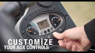 Video still for NEW Bobcat R-SERIES Excavators - SELECTABLE AUXILIARY CONTROL