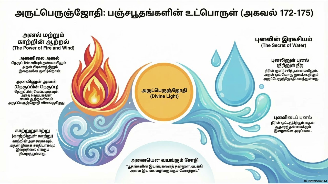 அருட்பெருஞ்ஜோதி அகவலில் ஒளிர்ந்த ரகசியத் தத்துவப் படிக்கட்டுகள்:  172 -----   175