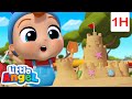 Epic Playground Competition! | 😆🥇 Little Angel | Cartoons for Kids - Explore With Me!