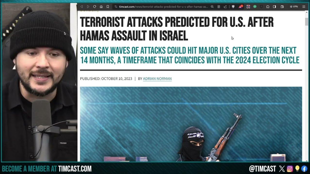 GOP Warns Hamas Terror Attacks COULD HIT US, Biden Border Policy Has Left us WEAK And Vulnerable