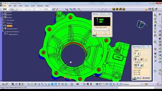Draft Analysis and Thickness Analysis of Metal Casting in CATIA V5