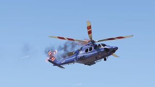 Iranian President Ebrahim Raise's Helicopter malfunctioned in the air and was crashed - GTA 5