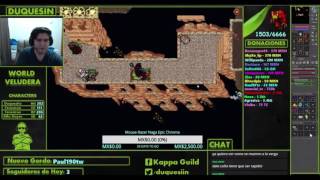 Tibia  Fail - Agreziva main paly desde la beta - duque almost die