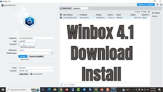 Mikrotik Winbox 4.1 Download & Install | How To Download MikroTik Winbox 4.1 (2026)