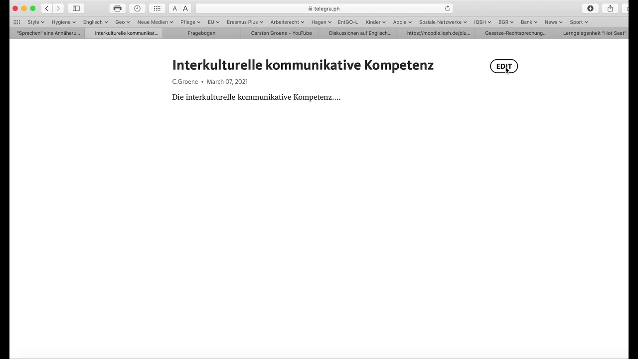 Einführung telegra ph - YouTube