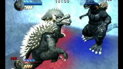 Godzilla: Unleashed - G54 vs Anguirus and Varan