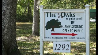 The Oaks at Point South RV Campground in Yemassee South Carolina