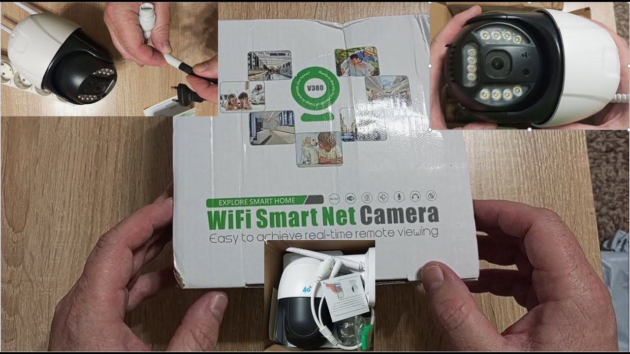 Vice Net Camera Smart Net Camera WiFi 4G Распаковка Настройка - YouTube