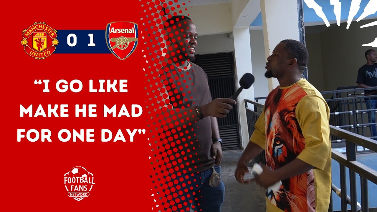 FANS REACTION MR IBRAHIM [ MANCHESTER UNITED 0 - 1 ARSENAL] EPL 2025/2026.