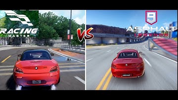Racing Master (Beta) VS Asphalt 9 Legends || Graphics Comparison || Gameplay Car Simulation Drift ||