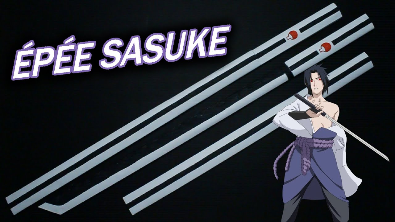 Comment faire une épée Sasuke à partir de papier. Naruto 