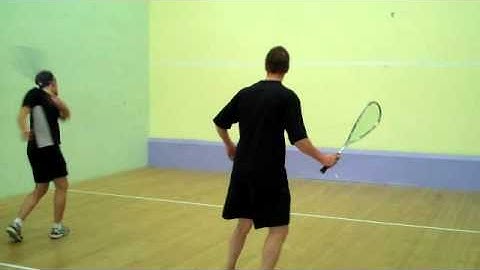 Club Kelburn Squash Tip Nick Shots