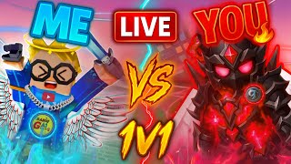 Insane 1V1 with YOU in Blockman Go Bedwars! PC vs Mobile 🔥💻 (Vertical)