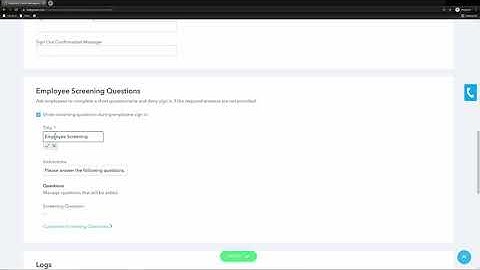 How to Add Screening Questions: Lobbytrack Visitor Management System