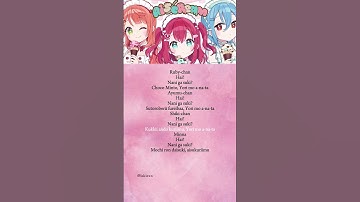 Thumbnail of Ai♡scream - AiScream (Lyrics) #songlyrics #aiscream #jpop #music #shorts