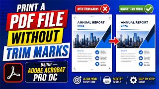 How to Print a PDF File Without Trim Marks Using Adobe Acrobat Pro DC (Step-by-Step Guide)