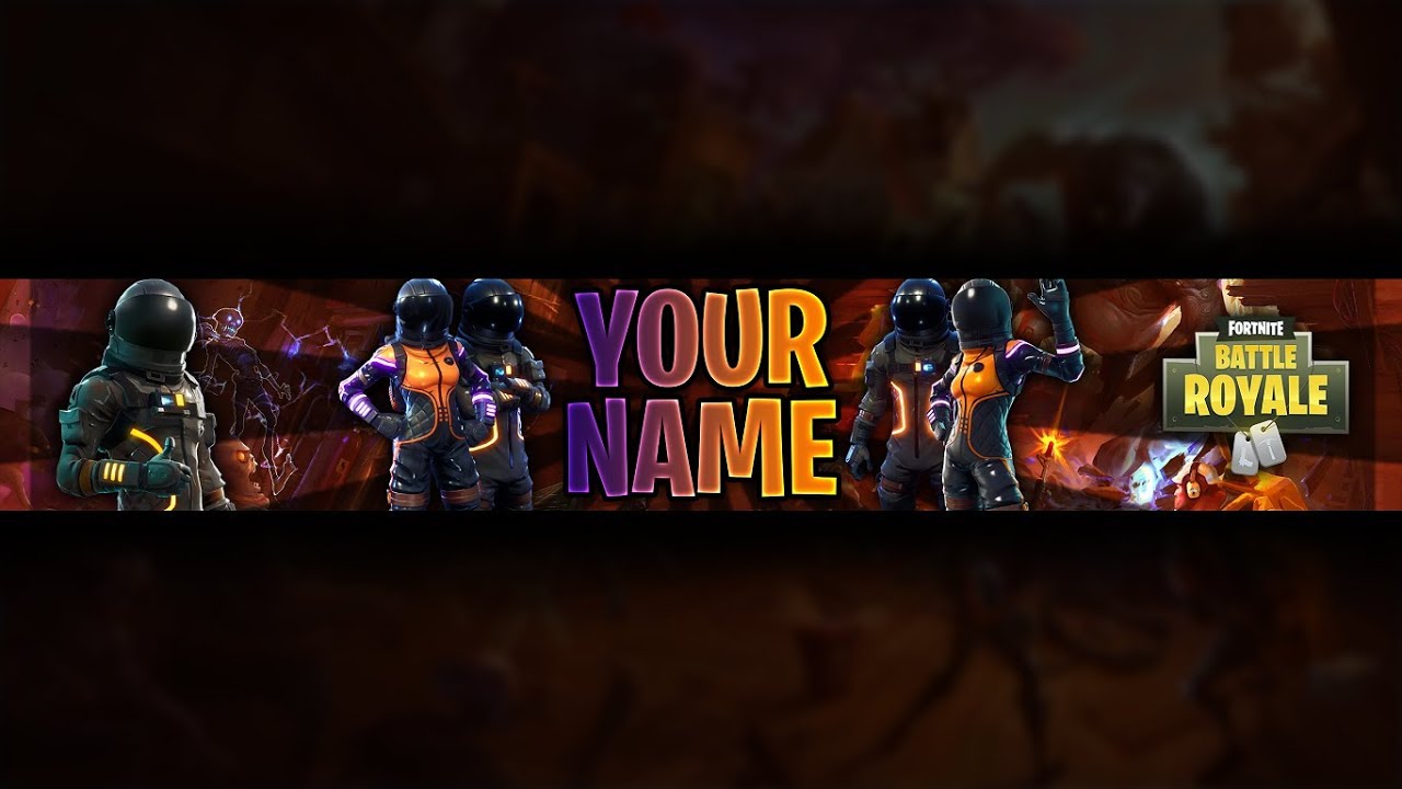 Free Fortnite Channel Art | Fortnite Banner | Dark Voyager & Dark ...