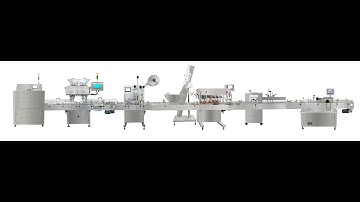 24 Lane gummy counting and bottling line