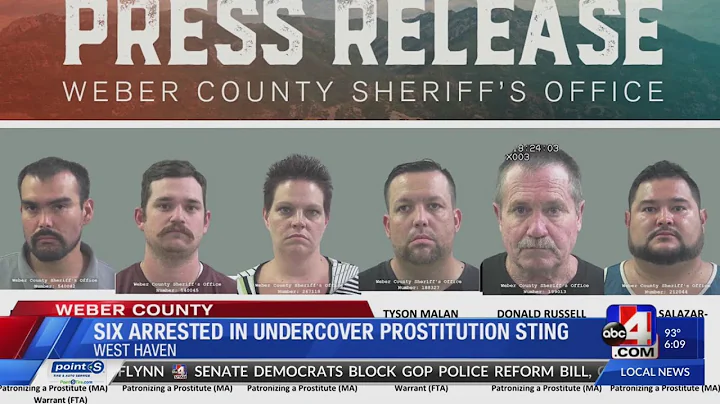 Undercover prostitution sting leads to 6 arrests