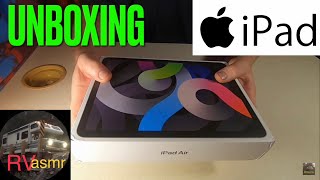 ASMR - Unboxing iPad Air (4th Gen) | No Talking | Binaural | Tapping | Crinkling | Triggers