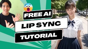 [Free] AI beautiful girl speaks! Wav2Lip Lip-Sync DeepFake Tutorial