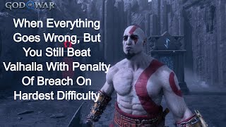 God of War Ragnarok Valhalla The Penalty Of Breaching Show Me Mastery No Res Stones