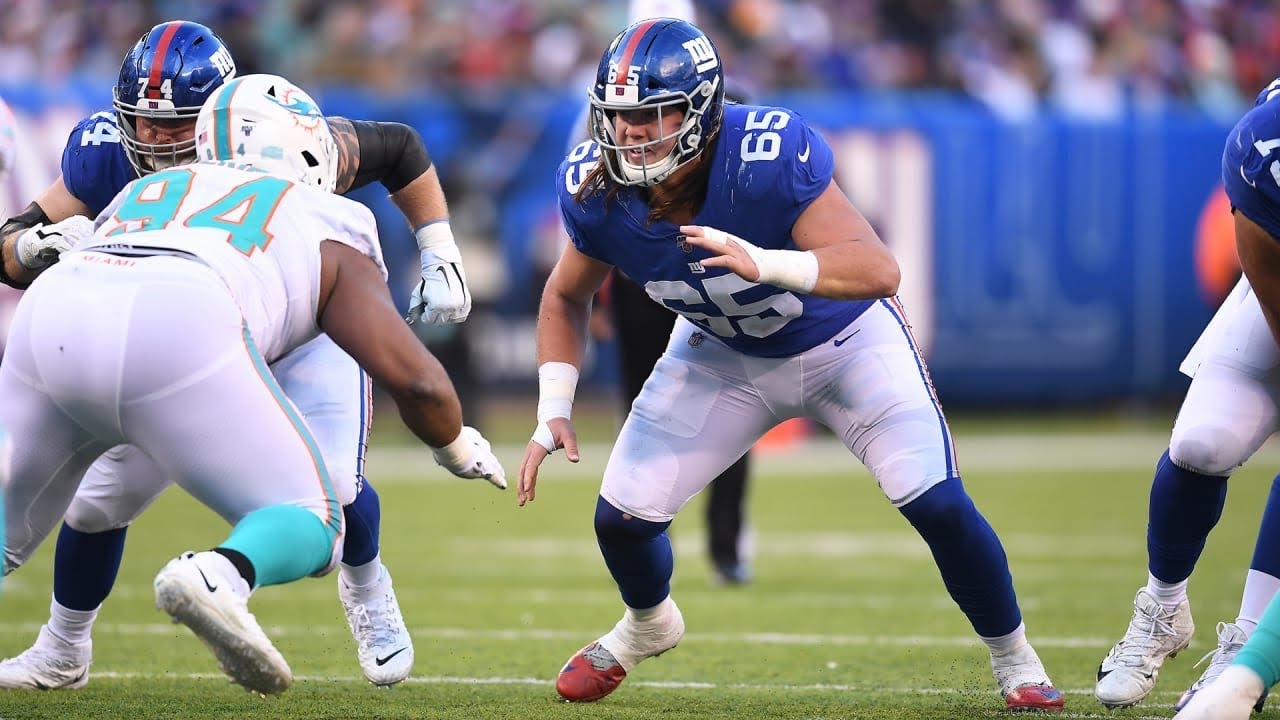 New York Giants OL Nick Gates signs 2 year 6.8m contract YouTube